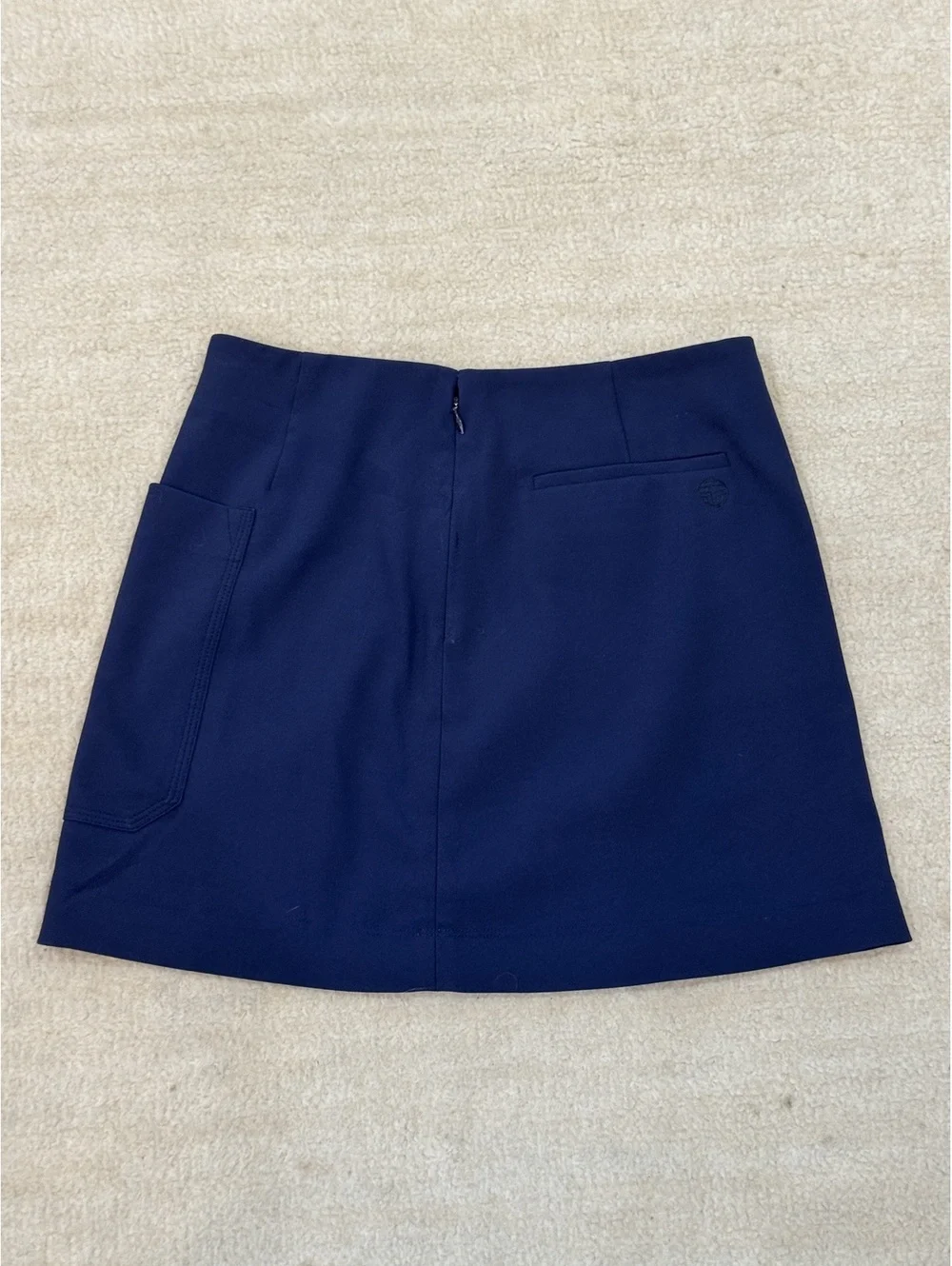 Tory Sport navy mini skirt
